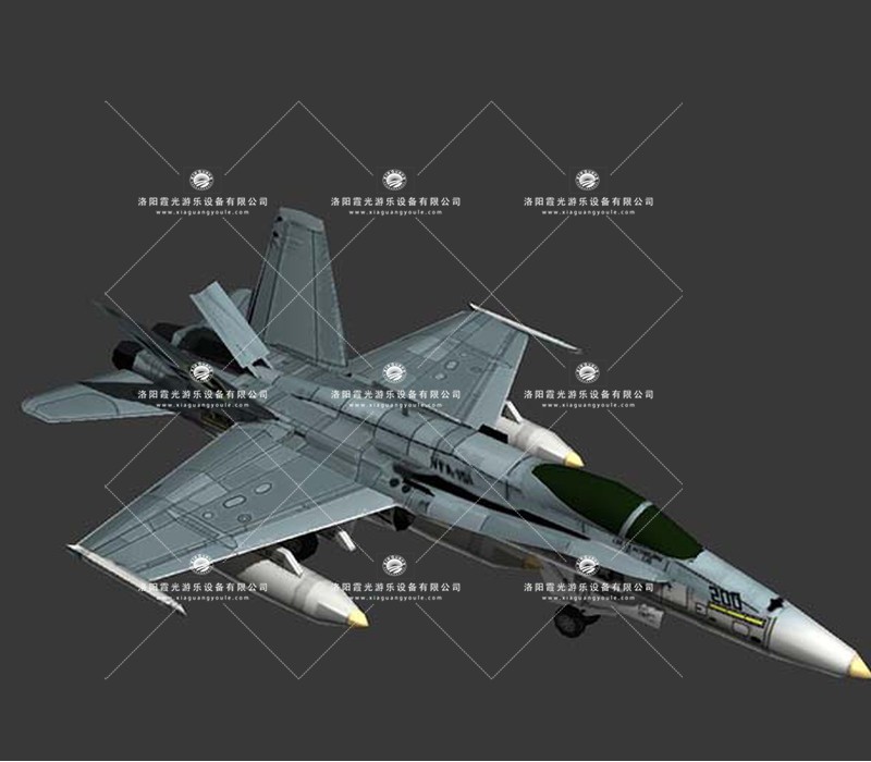 岳西3D f18舰载战斗机 